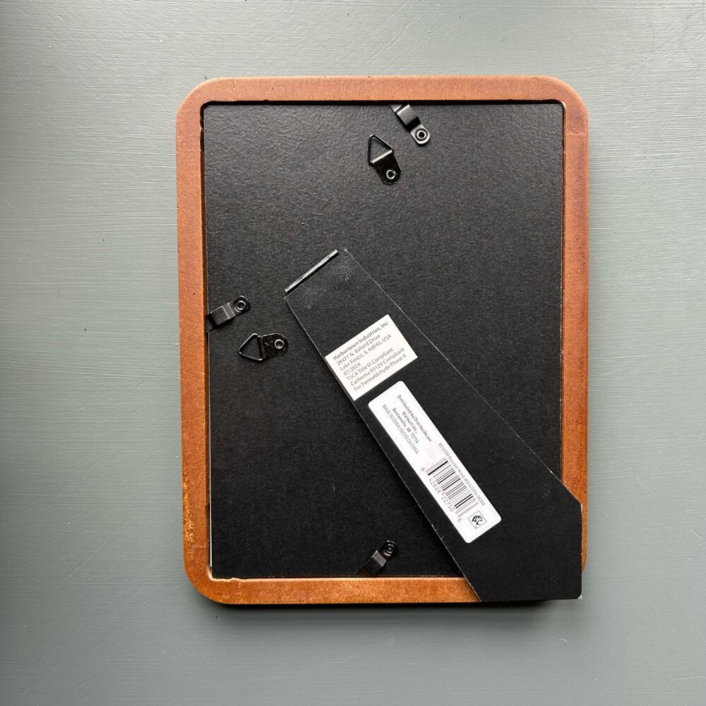 Pressed Fern in Wood Frame - Picture 3 of 3